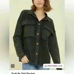 Heyson Shacket - Size M (oversized) - New in Package